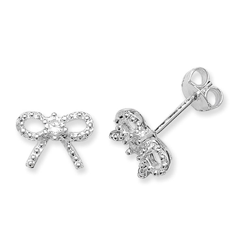 Cute bow earrings