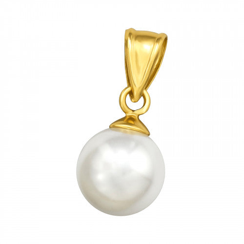 Single pearl necklace