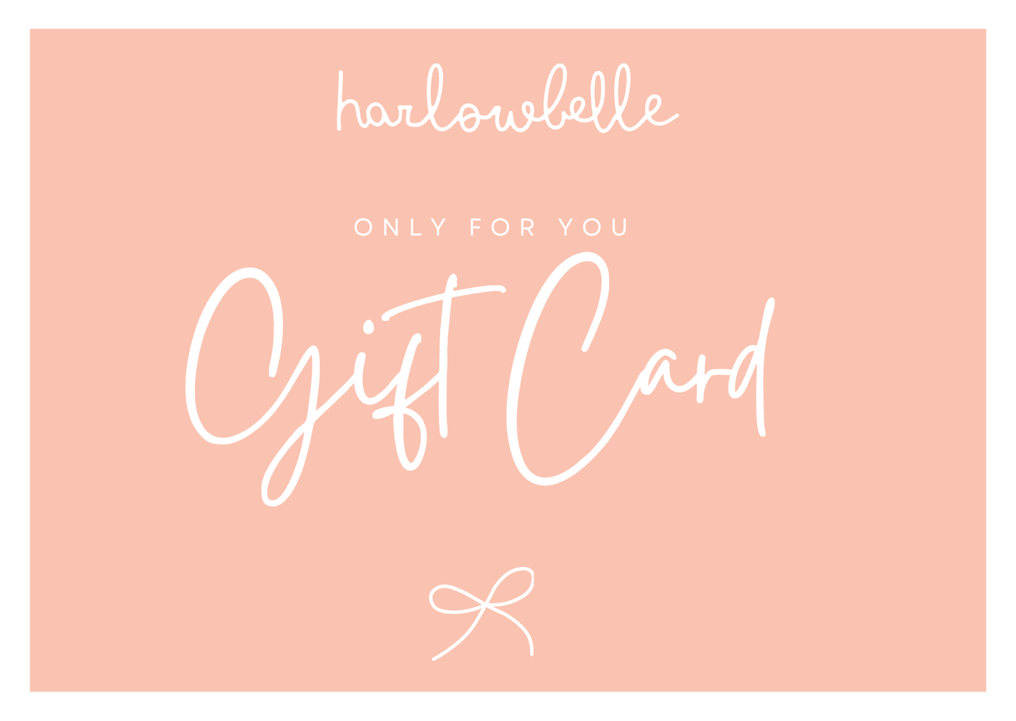 Harlowbelle Children's Jewellery Gift Card - harlowbelle