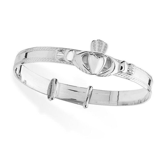 Kids Claddagh Bangle - harlowbelle