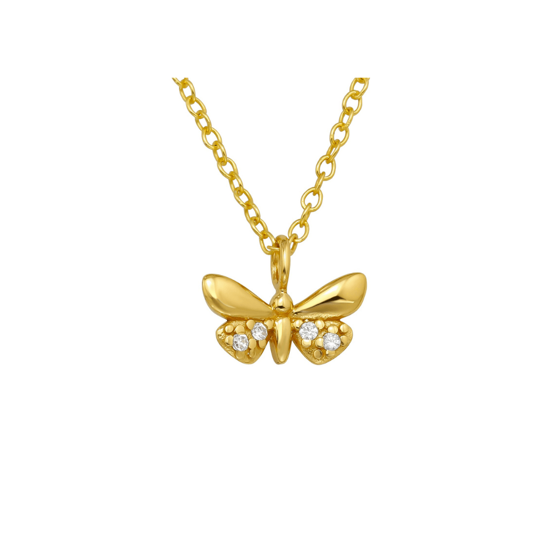 Little Gold Butterfly - harlowbelle